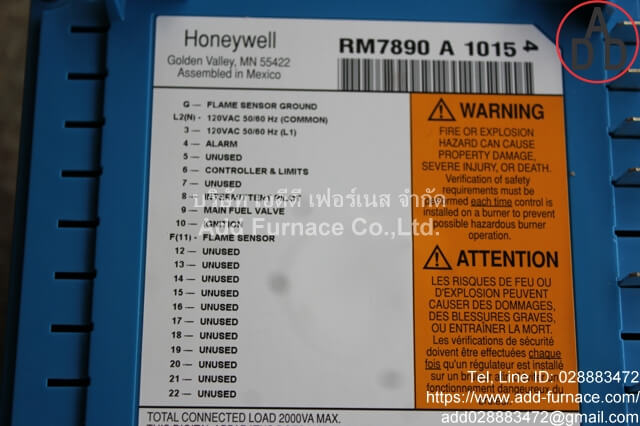 RM7890 A 1015 Honeywell Burner Control (8)